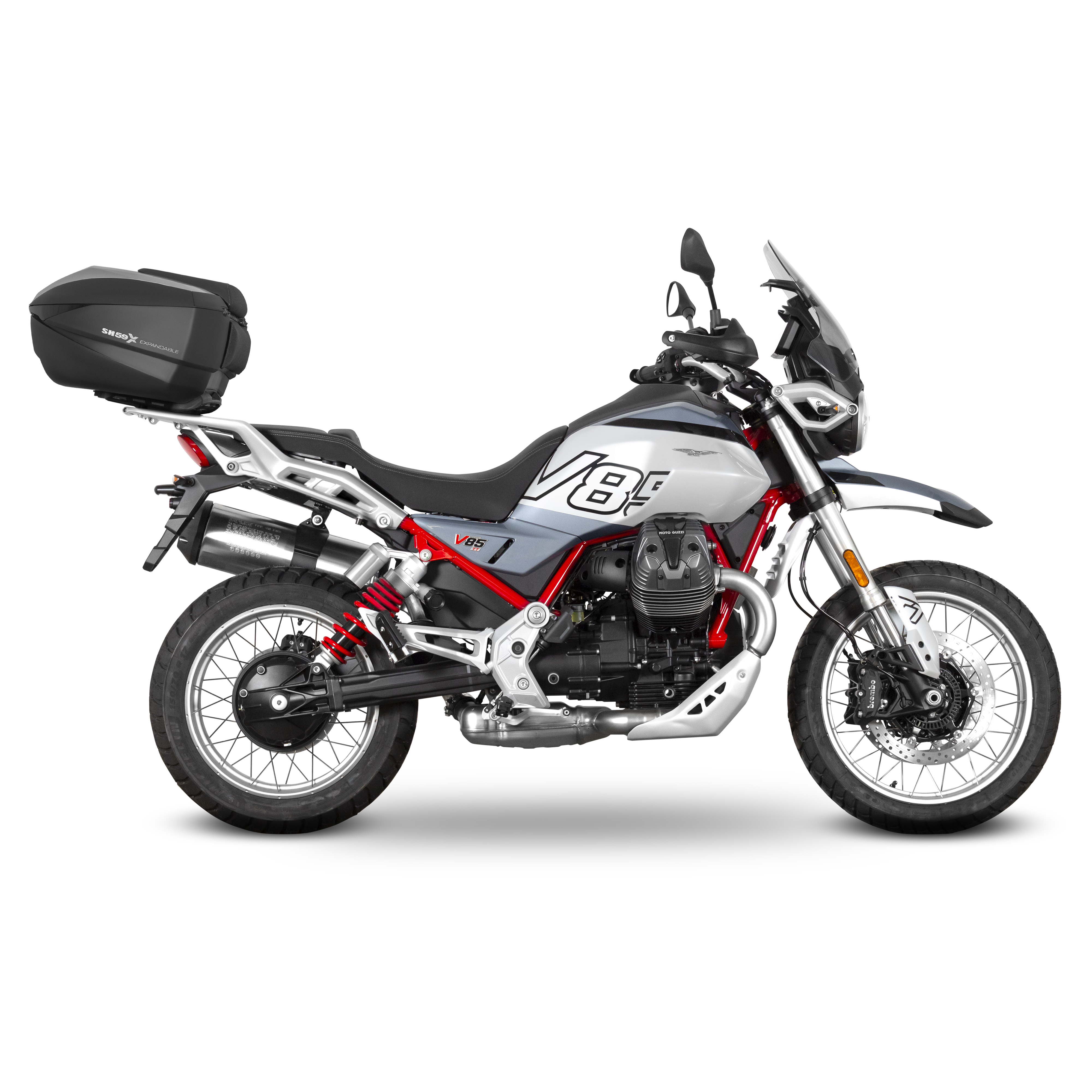 Rear rack SHAD top cases Moto Guzzi V85TT/Travel 2024-2026