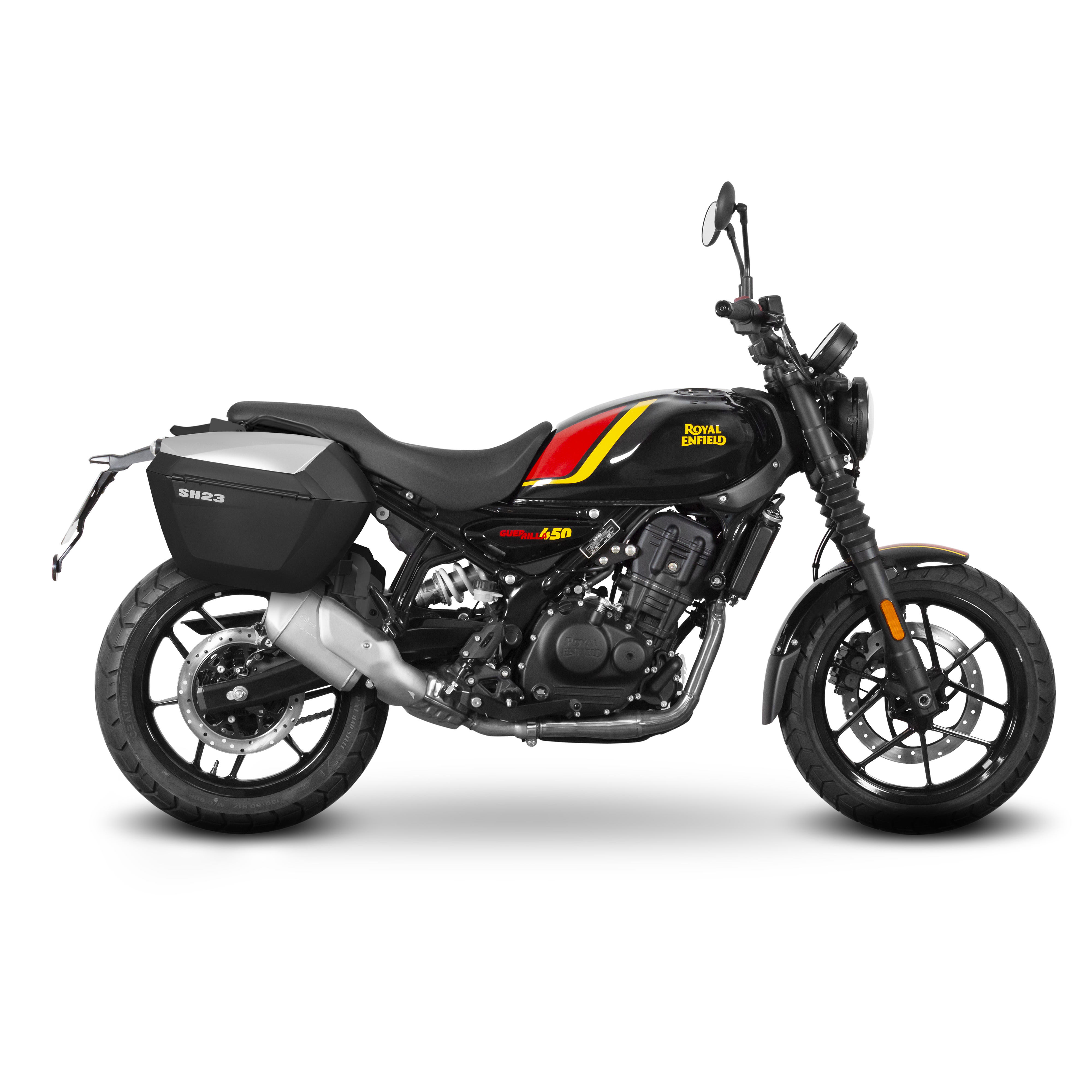 Portavaligie laterale staffe SHAD 3P System Royal Enfield Guerrilla 450 2024-2026