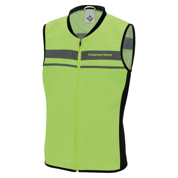 Gilet alta visibilit? Tucano Urbano Nano Flex Giallo Fluo | 4XL-5XL