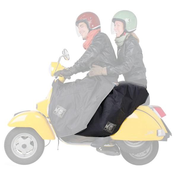 Coprigambe passeggero per scooter Tucano Urbano Termoscud Nero