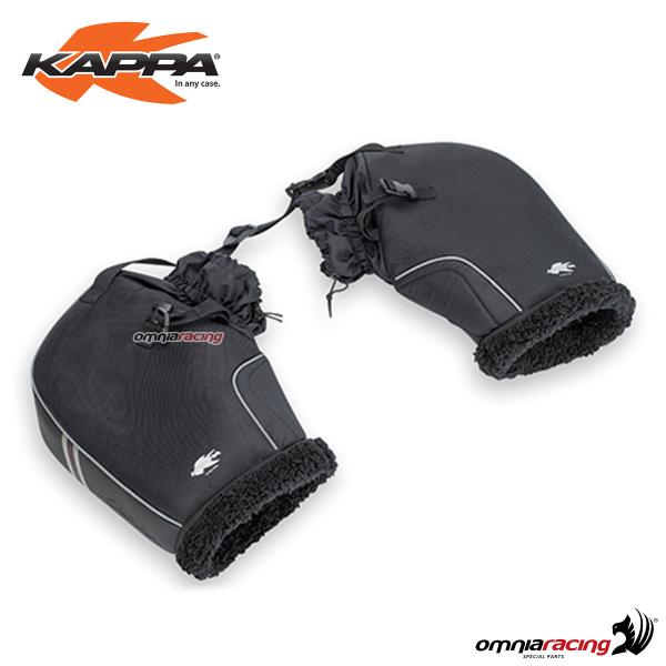 Coprimanopole Kappa moffole a fissaggio universale paramani in nylon antipioggia foderato