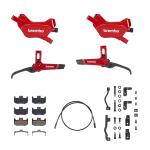 Brembo GR-PRO Kit Freno Bicicletta Completo con Pinze e pompe Freno