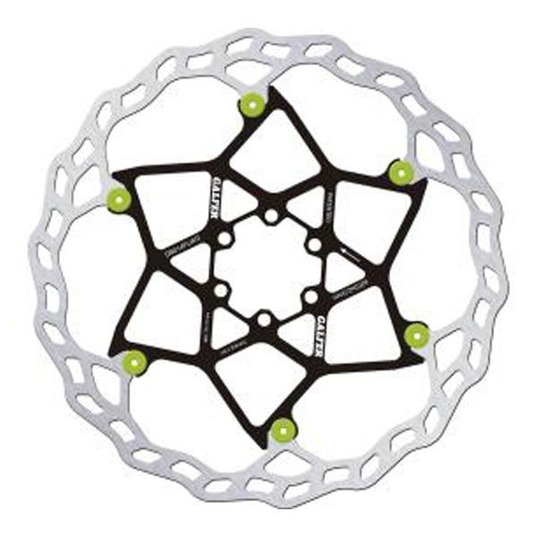 Galfer Bicycle Brake Disc MTB/E-Bikes Floating 203X2,0mm Green
