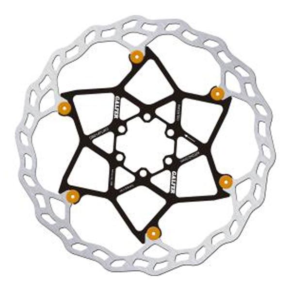 Galfer Bicycle Brake Disc MTB/E-Bikes Floating 203X2,0mm Orange