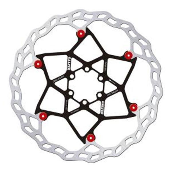 Galfer Bicycle Brake Disc MTB/E-Bikes Floating 203X2,0mm Red