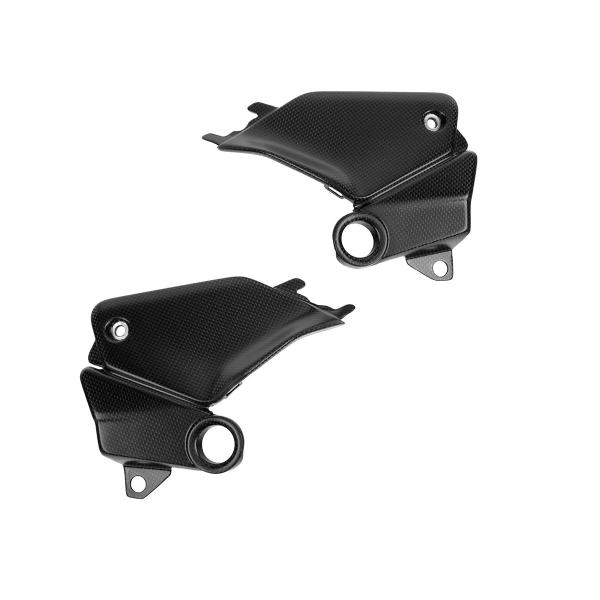 LighTech Matt carbon under-tank side panels Ducati Panigale V4S 2025-2026
