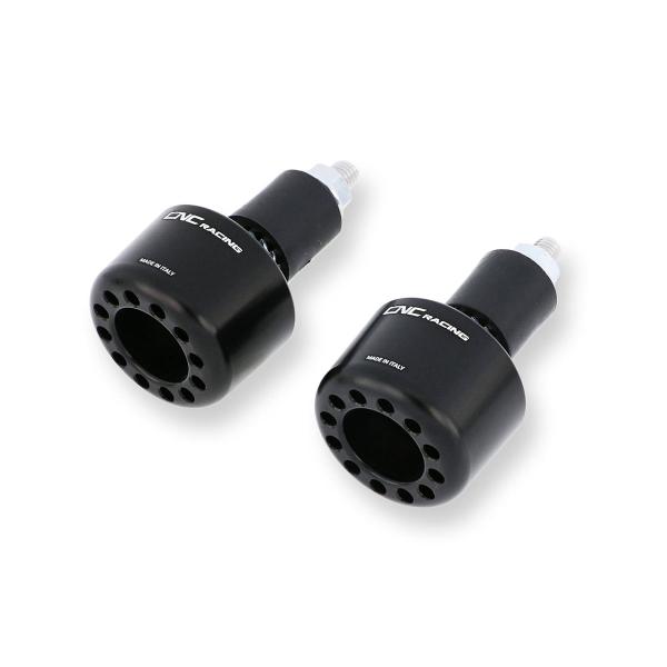 Coppia contrappesi manubrio Boing neri CNC Racing universali