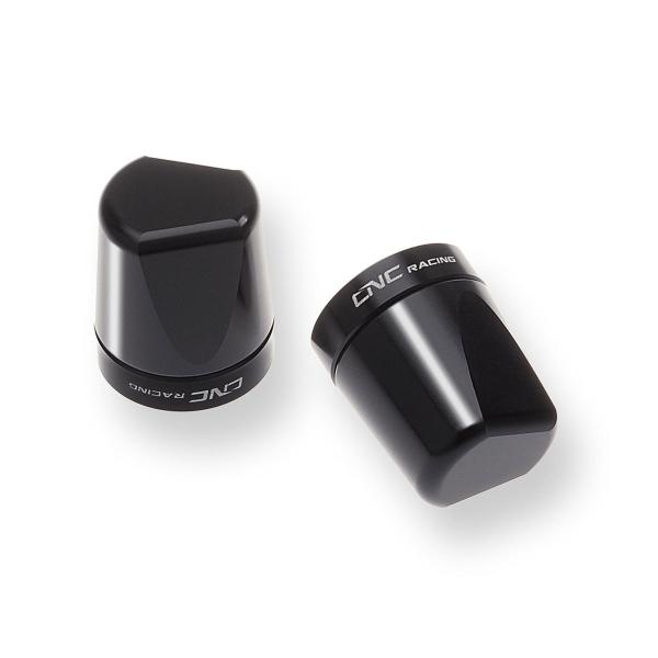 Coppia contrappesi manubrio Look neri CNC Racing universali