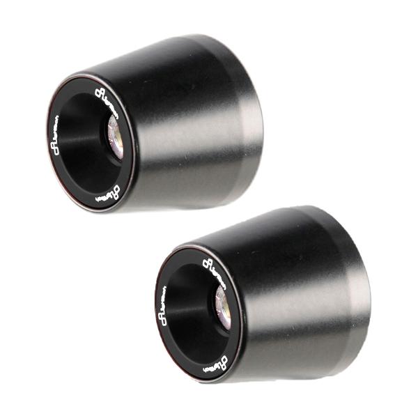 Contrappesi manubrio alluminio Lightech Serie 200 nero Kawasaki Z400 2017-2023