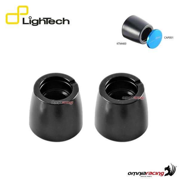 Contrappesi manubrio alluminio Lightech Serie 400 Universali d.12/13/17