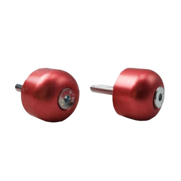 Coppia terminali manubrio PBR rosso diametro 30mm per Suzuki GSXR1000/600/750