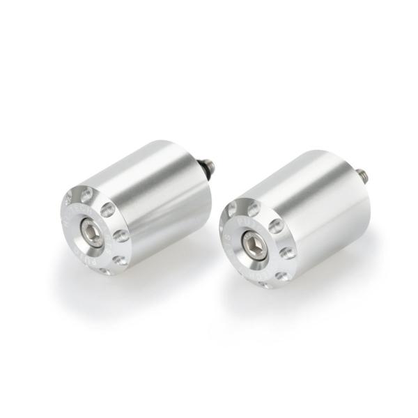 Puig Long Silver Bar Ends Vespa GTS300 2008-2023