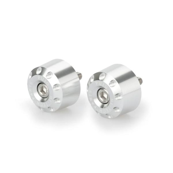 Puig Short Silver Bar Ends Vespa GTS300 2008-2023
