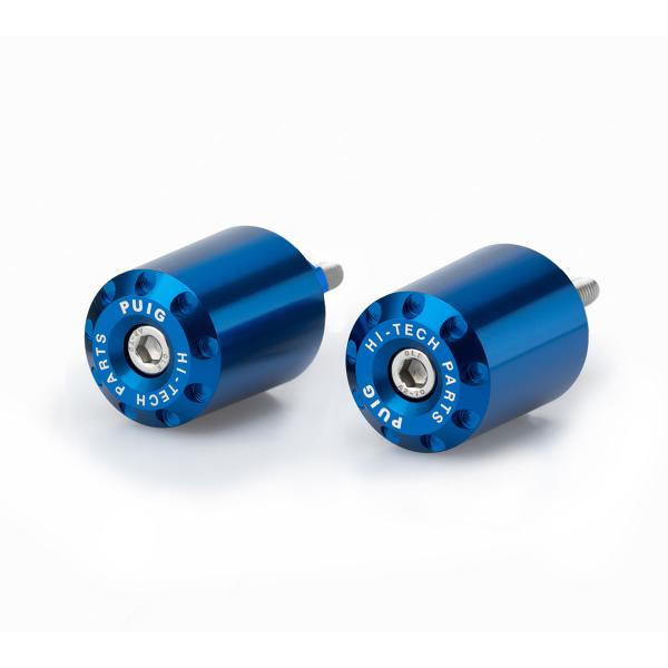 Puig Long Blue Bar Ends Kawasaki Ninja 650 2020-2025