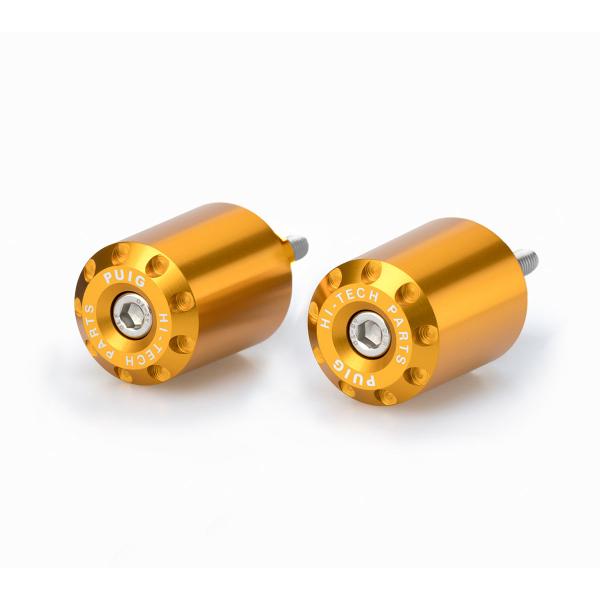 Puig Long Gold Bar Ends Kawasaki Ninja 650 2020-2025