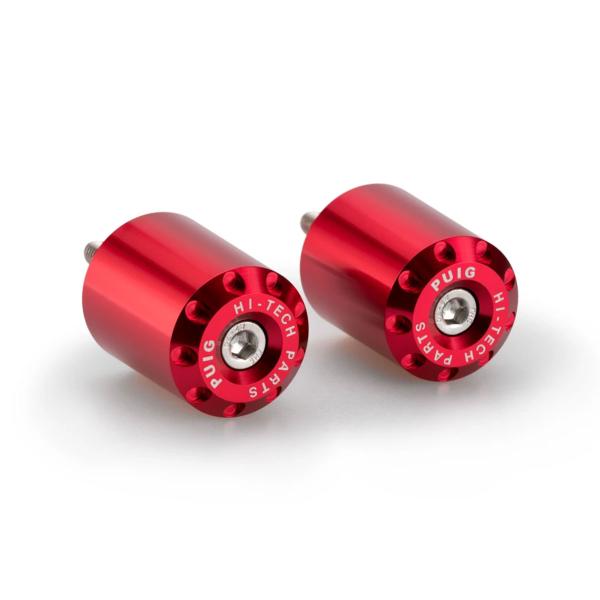 Puig Long Red Bar Ends Ducati Monster 937 2021-2025