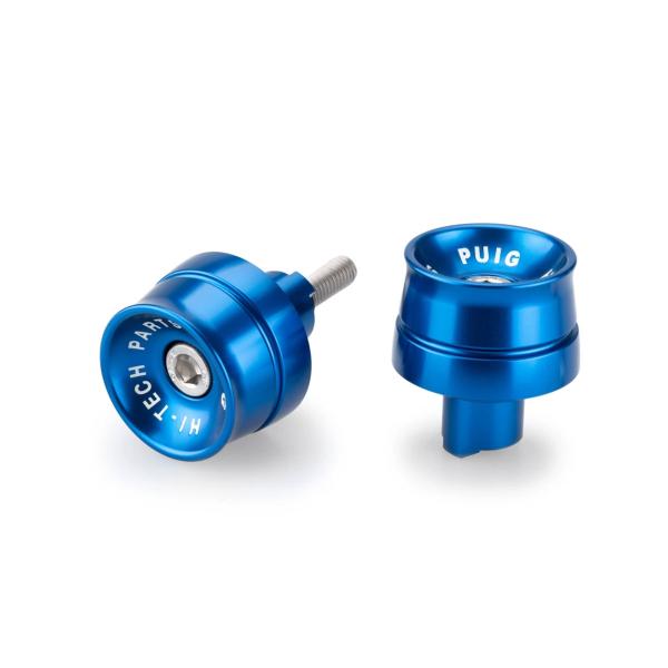 Puig Speed Blue Bar Ends Kawasaki Ninja 650 / Z650 2020-2025