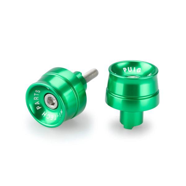 Puig Speed Green Bar Ends Kawasaki Ninja 650 / Z650 2020-2025