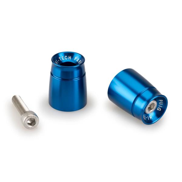 Puig Sport Blue Bar Ends Kawasaki Z300 2015-2017