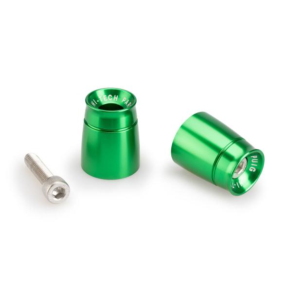 Puig Sport Green Bar Ends Kawasaki Ninja ZX6R 1999-2025