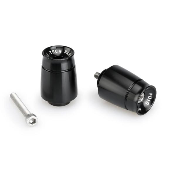 Puig Sport Black Bar Ends Yamaha Fazer 8 2013-2016