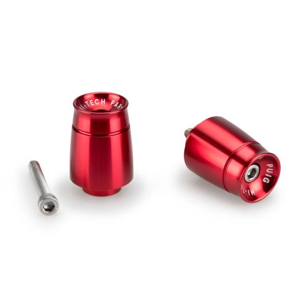 Puig Sport Red Bar Ends Yamaha R1 1998-2014