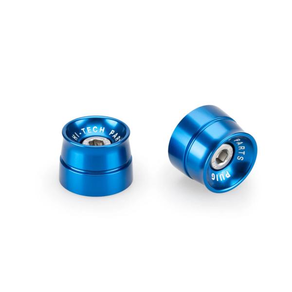 Puig Speed Blue Bar Ends Kawasaki Z800 2013-2016