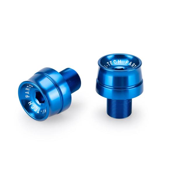 Puig Speed Blue Bar Ends Kawasaki Ninja ZX6R 2007-2008