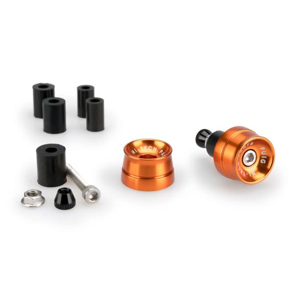 Puig Speed Orange Bar Ends Ducati Diavel 1260 2019-2025