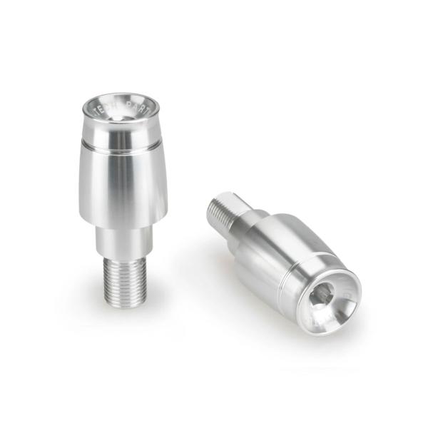 Puig Sport Silver Bar Ends Yamaha FZ1 Fazer 2006-2015