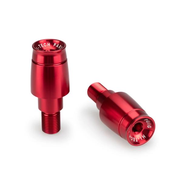 Puig Sport Red Bar Ends Yamaha TDM850 1996-2001