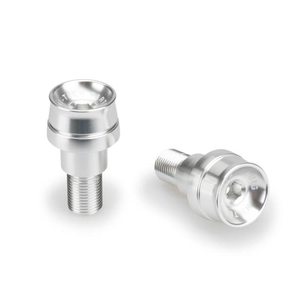 Puig Speed Silver Bar Ends Yamaha 125 R 2008-2013