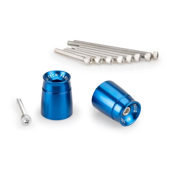 Puig Sport Blue Bar Ends Suzuki GSF650S Bandit 2007-2014