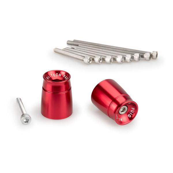 Puig Sport Red Bar Ends Suzuki GSF650 Bandit 2007-2014