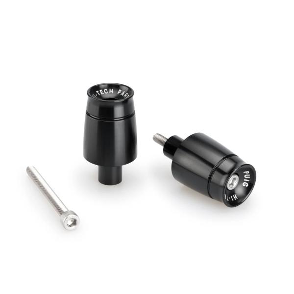 Puig Sport Black Bar Ends Kawasaki Z650 2017-2019