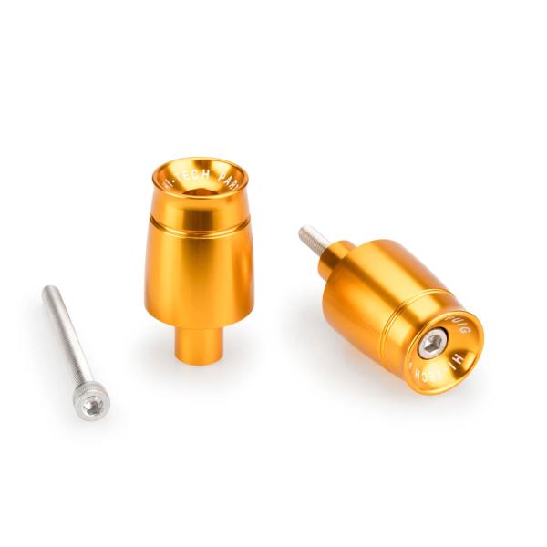 Puig Sport Gold Bar Ends Kawasaki Z650 2017-2019