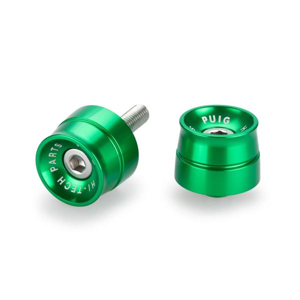 Puig Speed Green Bar Ends Yamaha MT09 Tracer 2015-2017