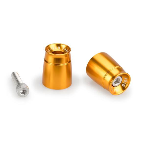 Puig Sport Gold Bar Ends Kymco AK550 2017-2025