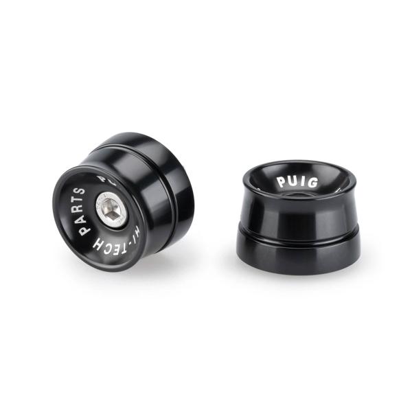 Puig Speed Black Bar Ends Vespa GTS/GTV300 2023-2025