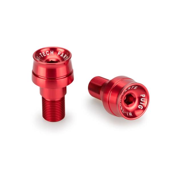 Puig Speed Red Bar Ends Yamaha Tmax 560 2022-2025