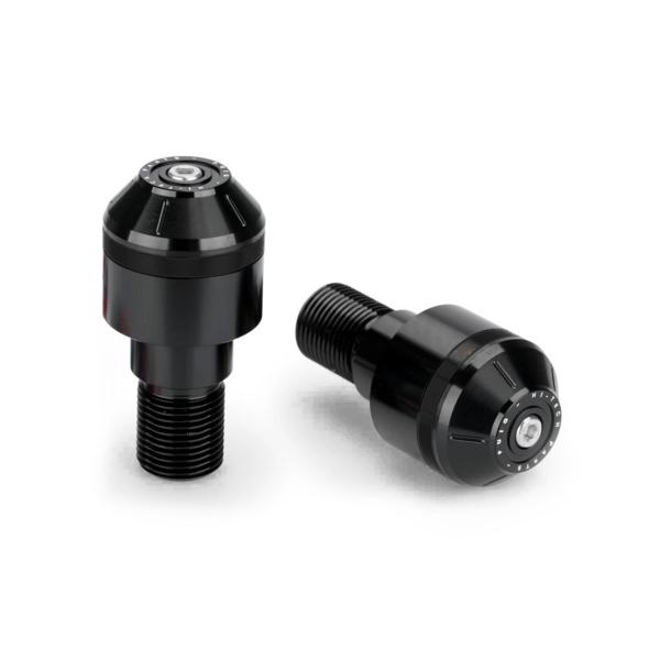 Puig Short Black Bar Ends Yamaha Tmax 560 2022-2025