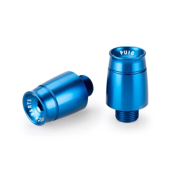 Puig Sport Blue Bar Ends Aprilia RSV4 Factory 2021-2025