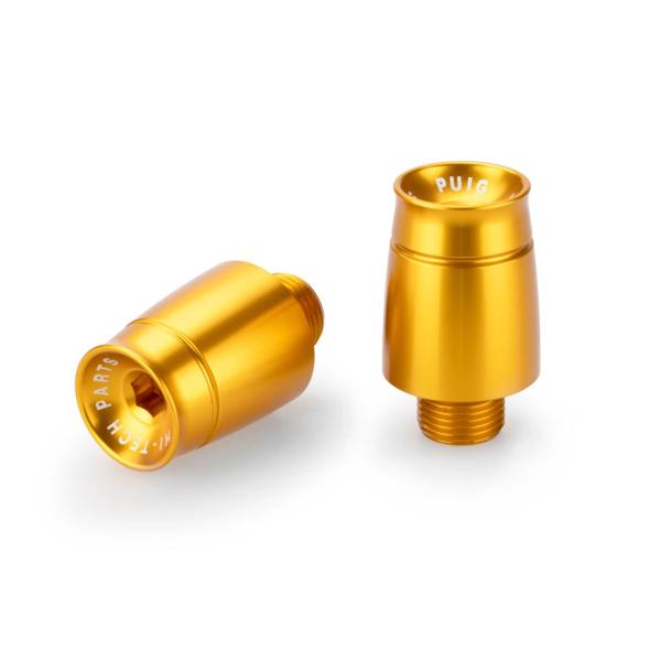 Puig Sport Gold Bar Ends Aprilia RSV4 Factory 2021-2025