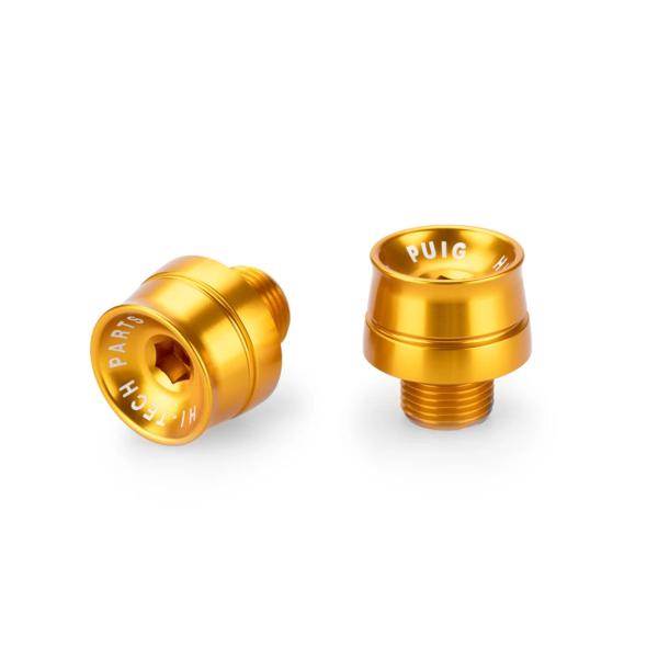 Puig Speed Gold Bar Ends Aprilia RSV4 Factory 2021-2025