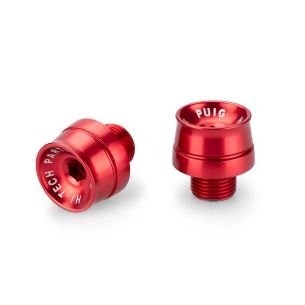 Puig Speed Red Bar Ends Aprilia RSV4 Factory 2021-2025