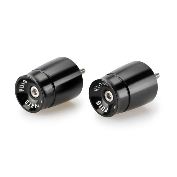 Puig Sport Black Bar Ends Aprilia RS660 2021-2025