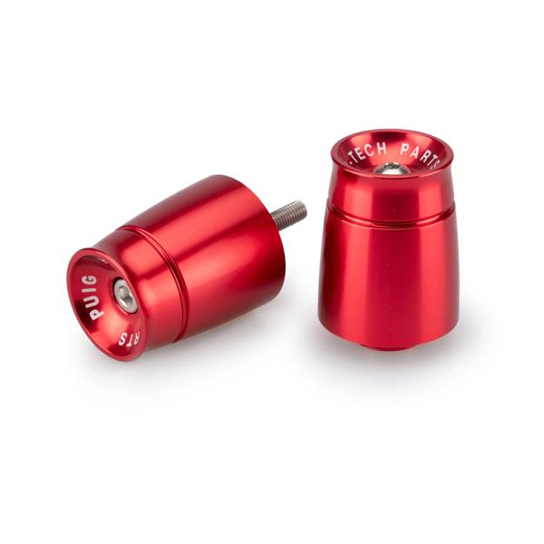 Puig Sport Red Bar Ends Aprilia RS660 2021-2025