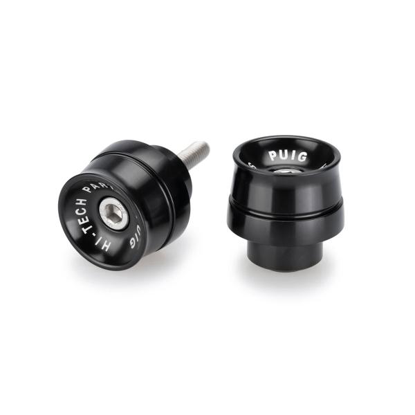 Puig Speed Black Bar Ends Honda Forza 750 2021-2025