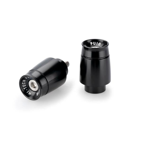 Puig Sport Black Bar Ends Yamaha MT07 Tracer 2016-2017