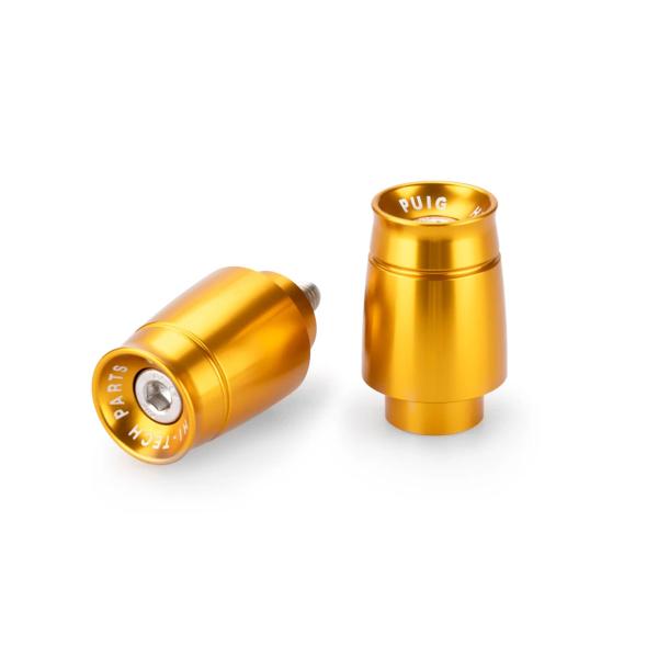 Puig Sport Gold Bar Ends Yamaha MT07 Tracer 2016-2017